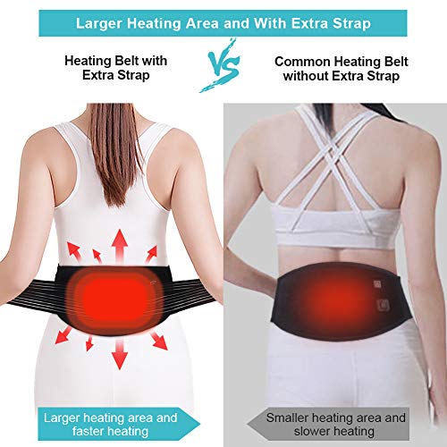 Cinturón de Cintura de Calefacción, Terapia de Calor para Cintura, Lumbar para la Espalda, Alivio del Dolor de Espalda, Abdominal y Estomacal, Hombres y Mujeres Cinturón de Cintura de Calefacción, Terapia de Calor para Cintura, Lumbar para la Espalda, Alivio del Dolor de Espalda, Abdominal y Estomacal, Hombres y Mujeres