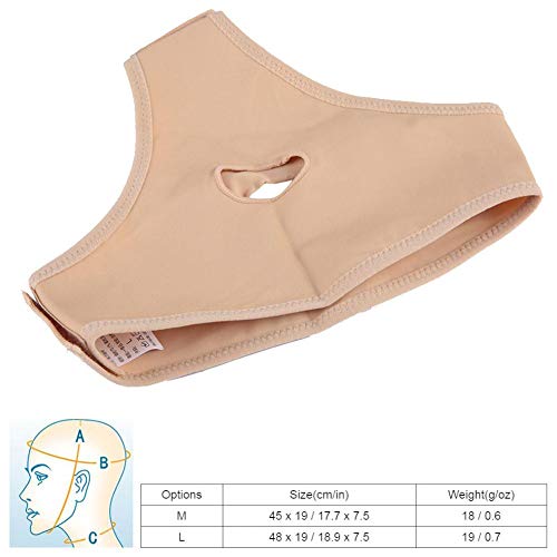 Cinturón Facial en V Máscara Facial que Adelgaza, Vendaje de Estiramiento Facial Mascarilla Barbilla Adelgazante Cinturón Delgado con Vendaje (L) Cinturón Facial en V Máscara Facial que Adelgaza, Vendaje de Estiramiento Facial Mascarilla Barbilla Adelgazante Cinturón Delgado con Vendaje (L)