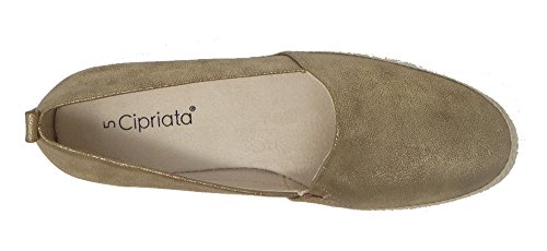 Cipriata - Zapatos Casuales Manuela para Mujer señora (37 EU) (Dorado Brillante)