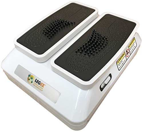 Circulation Leg Exerciser, LegEx pro, ejercitador pasivo de piernas con control remoto inalámbrico y 3 velocidades Circulation Leg Exerciser, LegEx pro, ejercitador pasivo de piernas con control remoto inalámbrico y 3 velocidades
