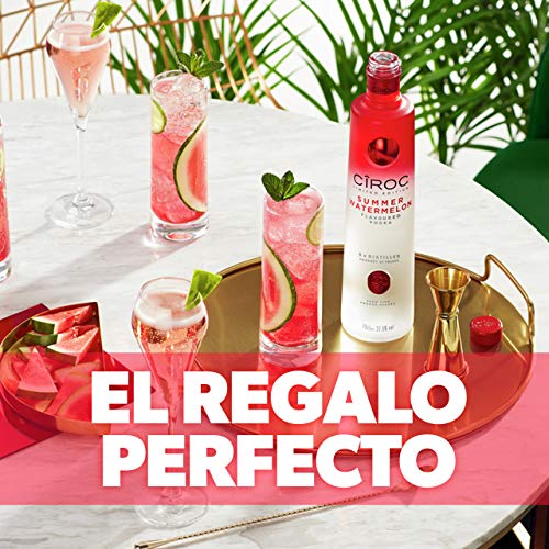 Cîroc Watermelon - Vodka francés con sabor a sandía Edición limitada, 70 cl