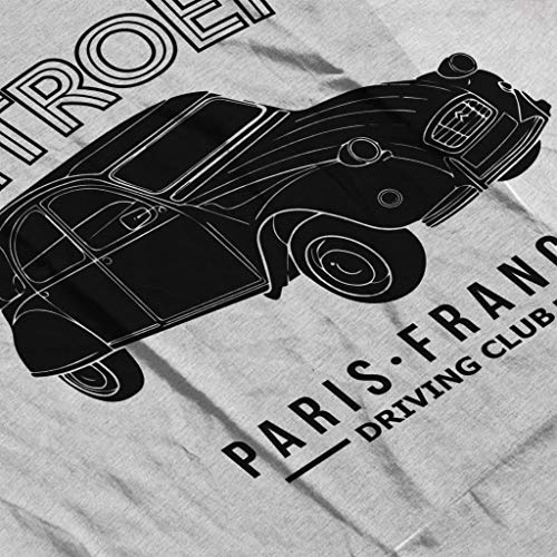 Citroën Driving Club Black 2CV Paris France Men's Hooded Sweatshirt