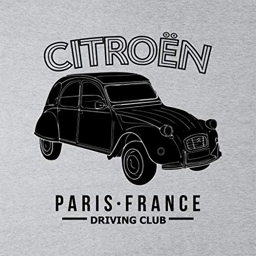 Citroën Driving Club Black 2CV Paris France Men's Hooded Sweatshirt