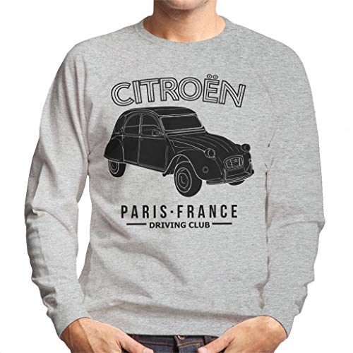 Citroën Driving Club Black 2CV Paris France Men's Sweatshirt