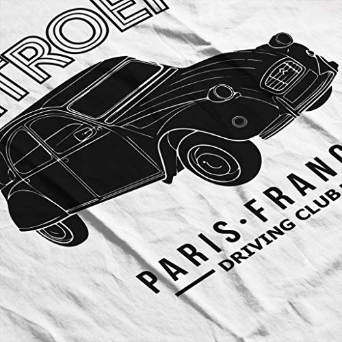 Citroën Driving Club Black 2CV Paris France Women's Hooded Sweatshirt