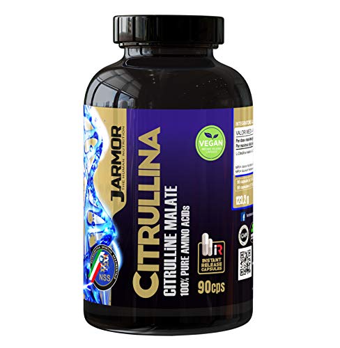 CITRULINA MALATO PURA 90 cápsulas de 1000 mg Vegetales Oxido Nítrico Vigor precursor de arginina CITRULINA MALATO PURA 90 cápsulas de 1000 mg Vegetales Oxido Nítrico Vigor precursor de arginina