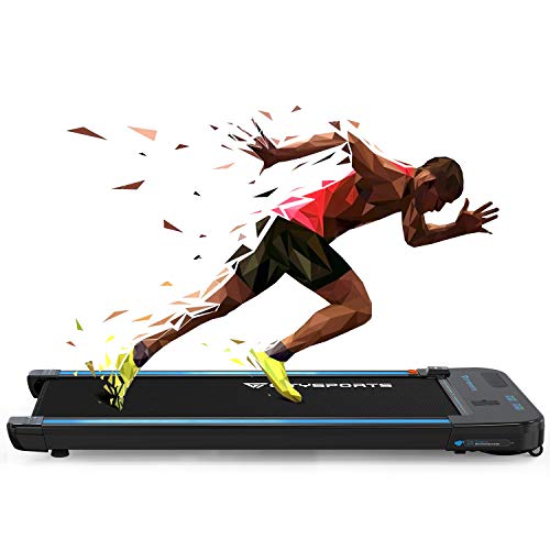 CITYSPORTS Cinta de Correr Caminar Eléctrica del Motor 440W, Altavoces Bluetooth, Velocidad Ajustable, Pantalla LCD y Contador de Calorías, Ultra Delgado y Silencioso, Destinado para el Hogar/Oficina CITYSPORTS Cinta de Correr Caminar Eléctrica del Motor 440W, Altavoces Bluetooth, Velocidad Ajustable, Pantalla LCD y Contador de Calorías, Ultra Delgado y Silencioso, Destinado para el Hogar/Oficina