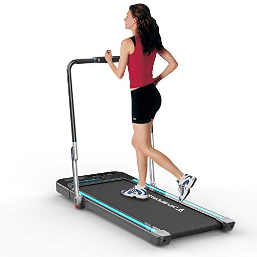 CITYSPORTS Cinta rodante eléctrica silenciosa Cinta rodante para Correr Cinta rodante de 1-8km/h Pantalla LCD Entrenamiento para Correr para Profesionales y Principiantes