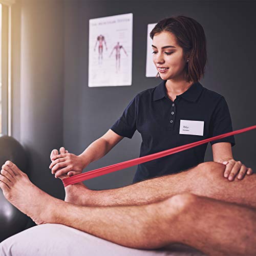 CIVAH Bandas de Resistencia látex Natural Banda de Resistencia Entrenamiento para hysical Terapia Yoga Pilates rehabilitación Deporte Fitness cinturón Set of 3