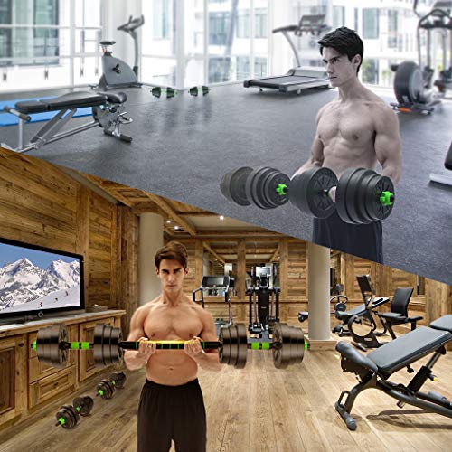 cjc 2IN1 Pesas Entrenamiento Funcional Discos Pesas Musculacion Silencioso no lastima el Piso,Mango Antideslizante,Equipos de Gimnasia para el hogar para Hombres y Mujeres 15kg/33lbs cjc 2IN1 Pesas Entrenamiento Funcional Discos Pesas Musculacion Silencioso no lastima el Piso,Mango Antideslizante,Equipos de Gimnasia para el hogar para Hombres y Mujeres 15kg/33lbs