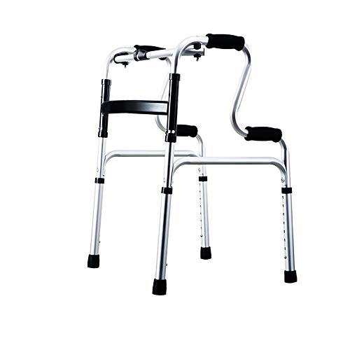 CKR Ayuda para Caminar Obeso Plegable Heavy Duty 2 Rondas para Los Ancianos Adulto Estupendo Ancho De Las Ruedas Delanteras Ligera Andador Móvil Assist De Obstáculos,Blanco CKR Ayuda para Caminar Obeso Plegable Heavy Duty 2 Rondas para Los Ancianos Adulto Estupendo Ancho De Las Ruedas Delanteras Ligera Andador Móvil Assist De Obstáculos,Blanco