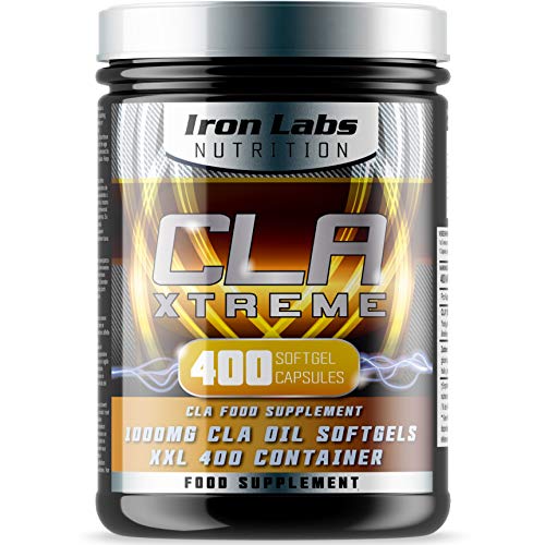 CLA Xtreme - 1000 mg x 400 cápsulas blandas | El suplemento de CLA definitivo | Ácido linoléico conjugado | Suplemento de CLA para deportistas n.º 1 CLA Xtreme - 1000 mg x 400 cápsulas blandas | El suplemento de CLA definitivo | Ácido linoléico conjugado | Suplemento de CLA para deportistas n.º 1