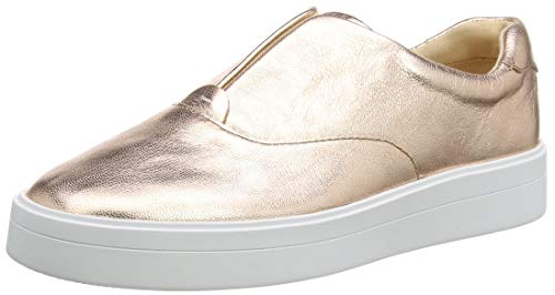 Clarks Hero Step, Zapatillas sin Cordones para Mujer, Dorado (Rose Gold Rose Gold), 42 EU