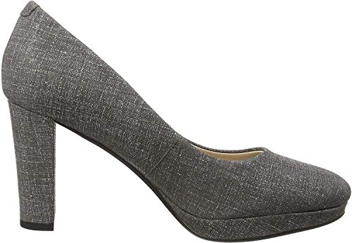 Clarks Kendra Sienna, Zapatos de Tacón Mujer, Gris (Grey), 39.5 EU Clarks Kendra Sienna, Zapatos de Tacón Mujer, Gris (Grey), 39.5 EU