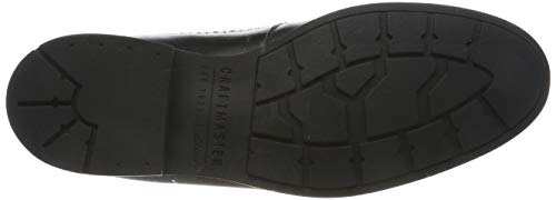 Clarks Ronnie Limit, Zapatos de Cordones Brogue, Piel Negra, 45 EU Clarks Ronnie Limit, Zapatos de Cordones Brogue, Piel Negra, 45 EU
