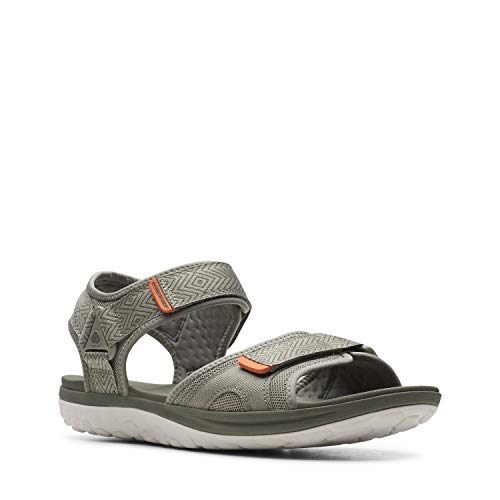 Clarks Step Beat Sun, Abierta Sandalias Punta Cerrada, Verde (Dusty Olive Dusty Olive), 41.5 EU Clarks Step Beat Sun, Abierta Sandalias Punta Cerrada, Verde (Dusty Olive Dusty Olive), 41.5 EU