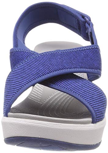 Clarks Step Cali Cove, Zapatillas Mujer, Azul (Blue-), 39.5 EU