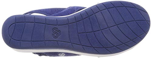 Clarks Step Cali Cove, Zapatillas Mujer, Azul (Blue-), 39.5 EU