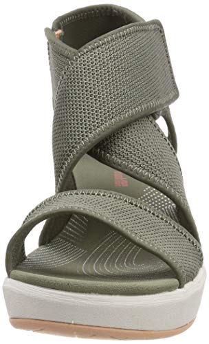 Clarks Step Cali Palm, Zapatillas Mujer, Verde (Olive-), 38 EU