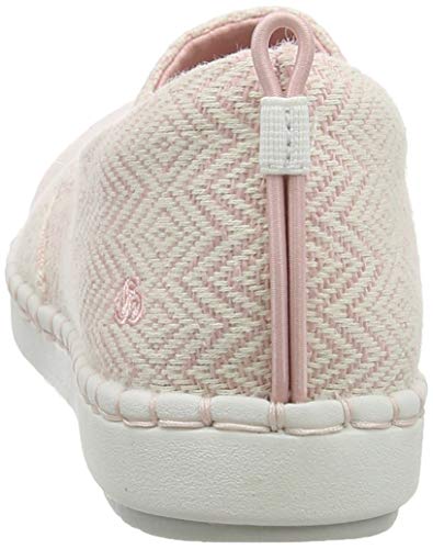 Clarks Step Glow Slip, Zapatillas sin Cordones para Mujer, Beige (Pink Pink), 37.5 EU