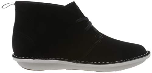 Clarks Step Weltisle, Zapatillas Altas Mujer, Negro (Black Black), 38 EU