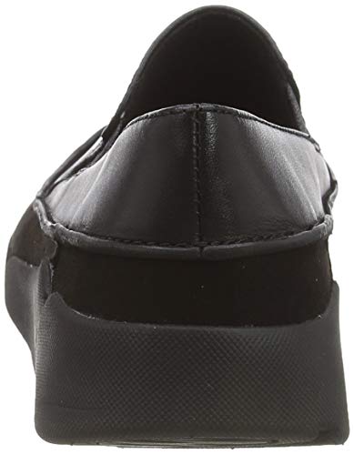 Clarks Tri Step, Zapatillas sin Cordones Mujer, Beige (Black Black), 39.5 EU