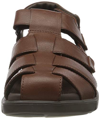 Clarks Unwilmore Ray, Sandalias Punta Cerrada Hombre, Marrón (Mahogany Mahogany), 43 EU Clarks Unwilmore Ray, Sandalias Punta Cerrada Hombre, Marrón (Mahogany Mahogany), 43 EU