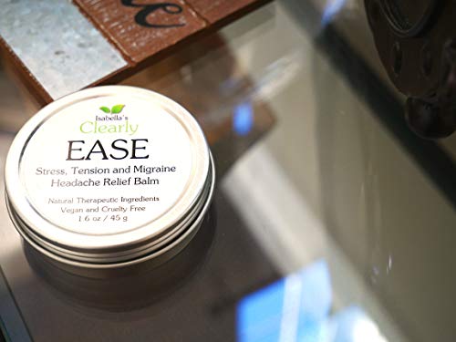 Clearly EASE - Alivio Natural para Dolor de Cabeza por Estrés y Migraña. Aceites Esenciales Terapéuticos para Reducir el Dolor y la Presión. Bálsamo de Aromaterapia Vegano de Rápida Actuación Clearly EASE - Alivio Natural para Dolor de Cabeza por Estrés y Migraña. Aceites Esenciales Terapéuticos para Reducir el Dolor y la Presión. Bálsamo de Aromaterapia Vegano de Rápida Actuación
