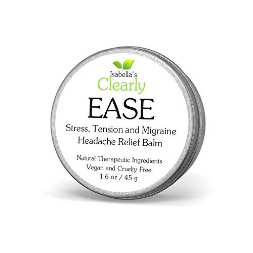 Clearly EASE - Alivio Natural para Dolor de Cabeza por Estrés y Migraña. Aceites Esenciales Terapéuticos para Reducir el Dolor y la Presión. Bálsamo de Aromaterapia Vegano de Rápida Actuación Clearly EASE - Alivio Natural para Dolor de Cabeza por Estrés y Migraña. Aceites Esenciales Terapéuticos para Reducir el Dolor y la Presión. Bálsamo de Aromaterapia Vegano de Rápida Actuación