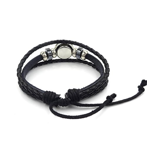 CLEARNICE Pulsera De Cuero Cthulhu Inspirada En H.P. Obedecer The Cthulhu H.P Black Multilayers Charm Bracelets Lovecraft Jewelry CLEARNICE Pulsera De Cuero Cthulhu Inspirada En H.P. Obedecer The Cthulhu H.P Black Multilayers Charm Bracelets Lovecraft Jewelry