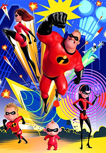 Clementoni SuperColor – The Incredibles 2 – 250 piezas Puzzle, 29056, Multicolour , color/modelo surtido Clementoni SuperColor – The Incredibles 2 – 250 piezas Puzzle, 29056, Multicolour , color/modelo surtido