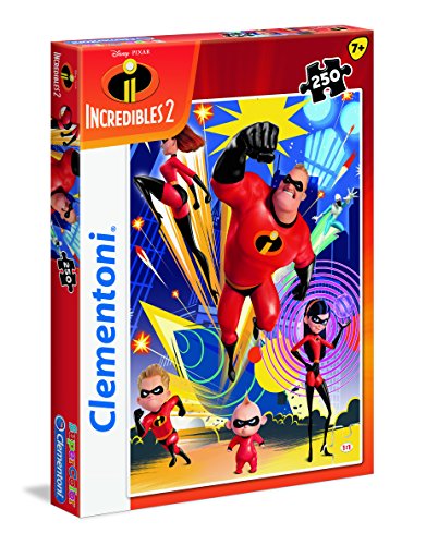 Clementoni SuperColor – The Incredibles 2 – 250 piezas Puzzle, 29056, Multicolour , color/modelo surtido