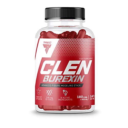 Clenburexin 180 caps – termogénica quemadores de grasa y pérdida de peso – Trec Nutrition – más eficaz – --