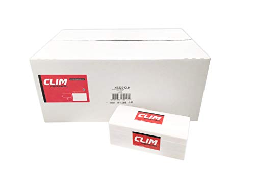 Clim Profesional®. Caja de 20 paquetes toallitas Zig Zag secamanos. 3000 toallas secamanos. Deco Laminado tecnología NESTED Clim Profesional®. Caja de 20 paquetes toallitas Zig Zag secamanos. 3000 toallas secamanos. Deco Laminado tecnología NESTED