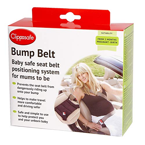 Clippasafe BUMP BELT 57/5 - Dispositivo de Cinturon de Seguridad para Mujeres Embarazadas