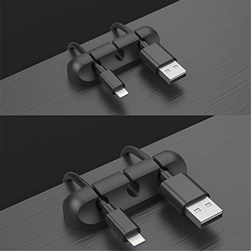 Clips para cables Organizador de administración de cables, ganchos adhesivos, soporte de cable para cables de alimentación y cables accesorios de carga, cable de mouse, PC, oficina y hogar (3) Clips para cables Organizador de administración de cables, ganchos adhesivos, soporte de cable para cables de alimentación y cables accesorios de carga, cable de mouse, PC, oficina y hogar (3)
