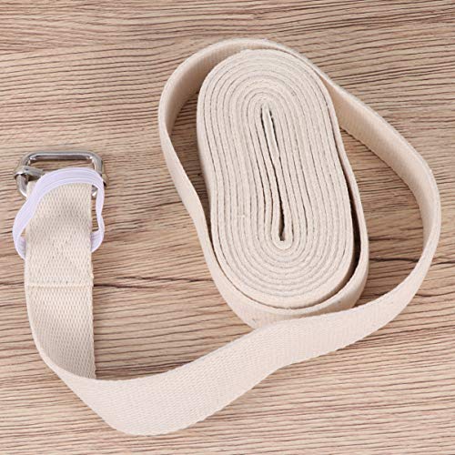 CLISPEED Ballet Banda Elástica Pierna Estiramiento Flexibilidad Entrenador Yoga Gimnasia Danza MMA Taekwondo Gimnasia Pilates Ejercicios Correa Blanco 2. 8 Metros CLISPEED Ballet Banda Elástica Pierna Estiramiento Flexibilidad Entrenador Yoga Gimnasia Danza MMA Taekwondo Gimnasia Pilates Ejercicios Correa Blanco 2. 8 Metros