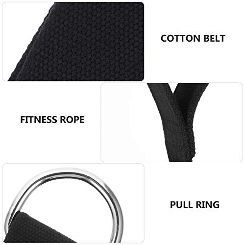 CLISPEED Tricep Rope Pull Down Fitness Cable Adjunto Máquina Cuerda de Nailon Revestida para Gimnasio Ejercicio de Entrenamiento