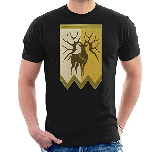 Cloud City 7 Golden Deer Fire Emblem Tapestry Men's T-Shirt Cloud City 7 Golden Deer Fire Emblem Tapestry Men's T-Shirt