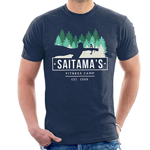 Cloud City 7 One Punch Man Saitama Fitness Camp Men's T-Shirt Cloud City 7 One Punch Man Saitama Fitness Camp Men's T-Shirt