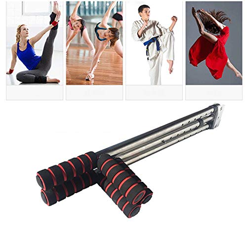 Cloverclover Iron Leg Stretcher 3 Bar Leg Extension Máquina de Entrenamiento de flexibilidad de máquina Dividida