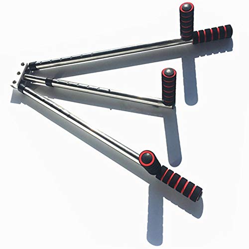 Cloverclover Iron Leg Stretcher 3 Bar Leg Extension Máquina de Entrenamiento de flexibilidad de máquina Dividida