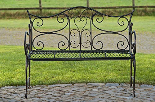 CLP Banco de Jardin Tara en Hiero I Banco de Exterior con Revestimiento de Polvo I Banco de Jardín de 2-3 Plazas I Banco de Terraza I Color:, Color:Bronce CLP Banco de Jardin Tara en Hiero I Banco de Exterior con Revestimiento de Polvo I Banco de Jardín de 2-3 Plazas I Banco de Terraza I Color:, Color:Bronce