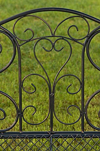 CLP Banco de Jardin Tara en Hiero I Banco de Exterior con Revestimiento de Polvo I Banco de Jardín de 2-3 Plazas I Banco de Terraza I Color:, Color:Bronce CLP Banco de Jardin Tara en Hiero I Banco de Exterior con Revestimiento de Polvo I Banco de Jardín de 2-3 Plazas I Banco de Terraza I Color:, Color:Bronce