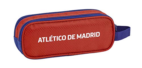 Club Atlético de Madrid Estuche, Niños, Roja, 21 cm