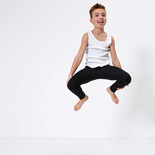 CMP Wäsche Thermounterwäsche - Pantalón interior térmico para niño, color negro, talla 140 cm CMP Wäsche Thermounterwäsche - Pantalón interior térmico para niño, color negro, talla 140 cm