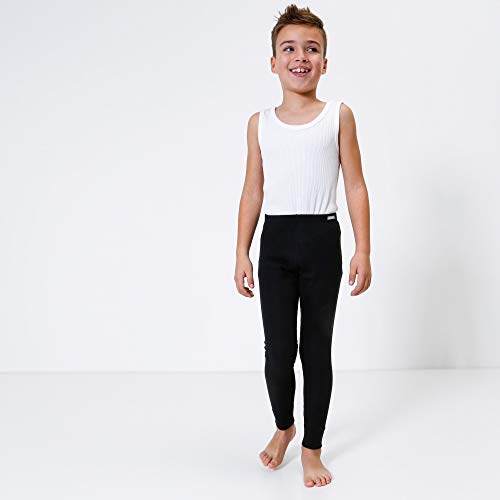 CMP Wäsche Thermounterwäsche - Pantalón interior térmico para niño, color negro, talla 140 cm CMP Wäsche Thermounterwäsche - Pantalón interior térmico para niño, color negro, talla 140 cm