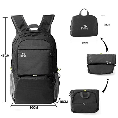Cobiz 30L Mochila Portatil, Mochilas Hombre Deportivas Ligero Mochila Deporte Impermeable para Viajes al Aire Libre Mochila Unisex (A-Negro) Cobiz 30L Mochila Portatil, Mochilas Hombre Deportivas Ligero Mochila Deporte Impermeable para Viajes al Aire Libre Mochila Unisex (A-Negro)