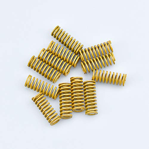 cococity Muelles impresora 3D de 0,31 pulgadas de diámetro exterior de 0,78 pulgadas de longitud, muelles de compresión M3, carga de luz de tornillo para Creality CR-10 10S S4 Ender 3, 12 unidades cococity Muelles impresora 3D de 0,31 pulgadas de diámetro exterior de 0,78 pulgadas de longitud, muelles de compresión M3, carga de luz de tornillo para Creality CR-10 10S S4 Ender 3, 12 unidades