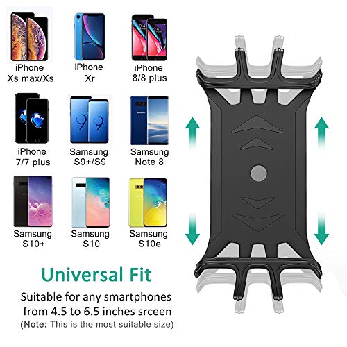 Cocoda Soporte Movil Bici, Universal Soporte Móvil Moto Bicicleta, 360° Rotación Ajustable Porta Teléfono Motocicleta, Compatible con iPhone 12 Pro Max/12 Mini/11 Pro MAX/XS MAX/XR, Samsung y Más Cocoda Soporte Movil Bici, Universal Soporte Móvil Moto Bicicleta, 360° Rotación Ajustable Porta Teléfono Motocicleta, Compatible con iPhone 12 Pro Max/12 Mini/11 Pro MAX/XS MAX/XR, Samsung y Más